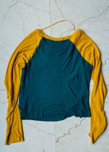 Yellow Crop Top