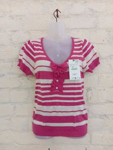 Striped Pink Top