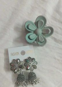 ✨🫶Earrings & Hair Clip Bundle✨