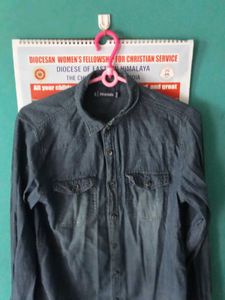 Denim Shirt It Is For 12 To 14 years Kids.