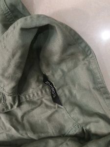 Green Zudio Coat Shirt