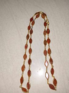 Elegant Goldstone Necklace