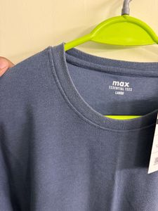 MAX Essential Full sleeve Tee - Blue