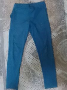 Blue Casual/Sports Lower