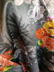 Flower Print Skirt