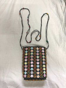 Boho Beaded sling bag frm Goa