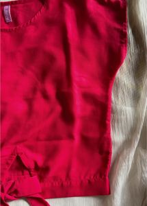 Cute Pink Top By Bare