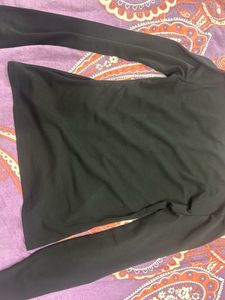 Black Long Sleeve Top