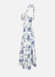 Floral Print Dress with Lace Shrug