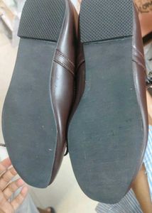Coffee Brown Marry Jane Flats