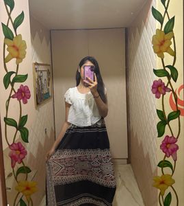 long frock dress beachy wear