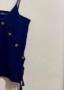 Cute Navy Tank Top