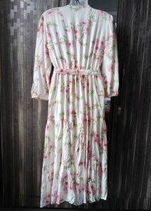 Cotton Floral Dress