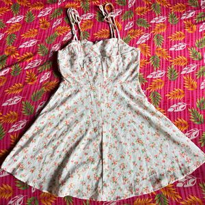 Floral Print Mini Dress