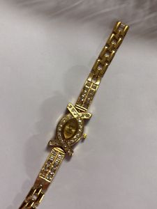 Elegant Gold-Tone Ladies Watch