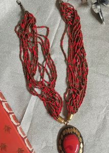 Orange Fashion Trendy Necklace 🧡