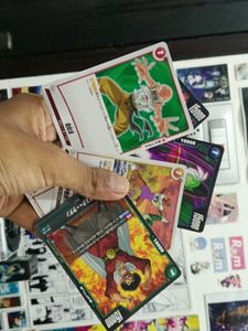 Anime Action Figures Combo Plus Card In Cheap