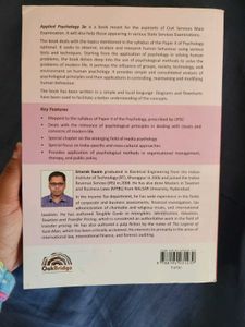 Applied Psychology For Upsc By Smarak Swain