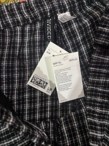 Checkered Pull-on Trouser