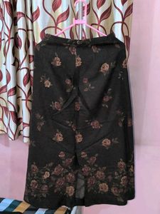 Floral Print Skirt