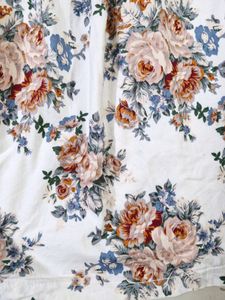 Padded Tube Floral Mini Dress