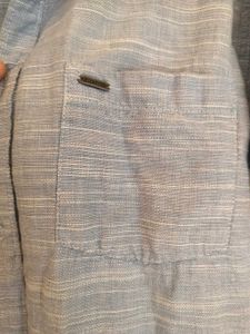 Men&#39;s Blue Short Sleeve Shirt