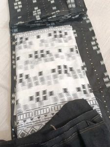 Black &amp; White Printed Suitpc
