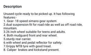 Hero Sprint Fazer Gear Cycle