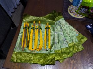Chinese Table Mat And Chopsticks Set