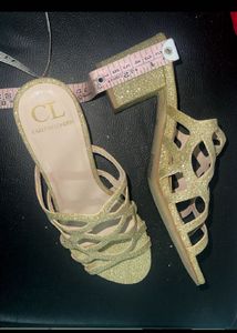 Carlton London Gold Heels