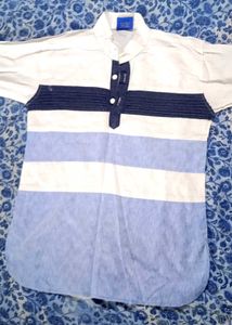 Striped Short Sleeve Shirt