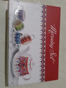 NEW Tea Set with 6 Cups and Kettle