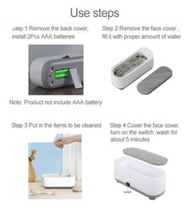Battery Operated Multipurpose Ultrasonic Cleaner