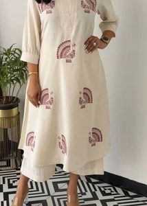 Elegant Printed Kurta