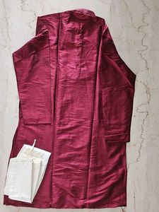 Maroon Kurta Set