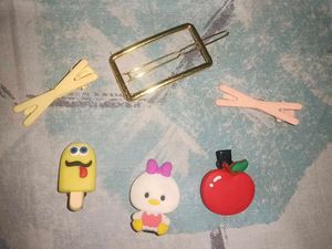 🎀Cute Hair Clips Combo Set🍭🍬