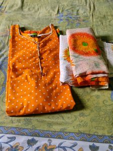 Patiala Suit Pure Cotten