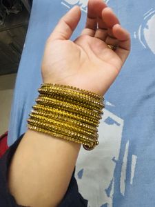 Golden Indian Bangles
