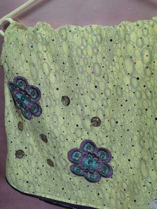 New Embroidered Floral Saree