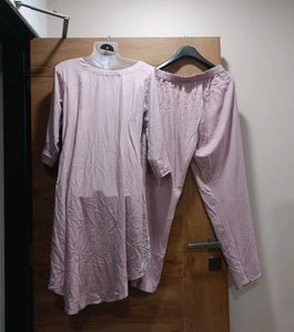 &#34;Som&#39;s Creation&#34; Pastel Mauve Elegant Ethnic Set💜
