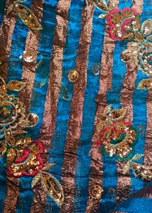 Beautiful Blue Colour Saree
