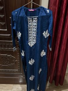 Teal Blue Kurti
