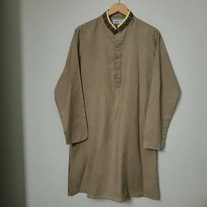 Khadi Men&#39;s Ethnic Kurta set