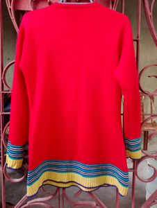 Red Beautiful Sweater