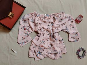 Pink Crop Top