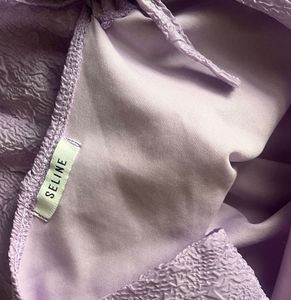 Lavender Puff Sleeve Dress
