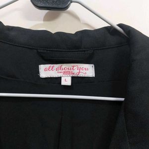 Long Black Trench Coat