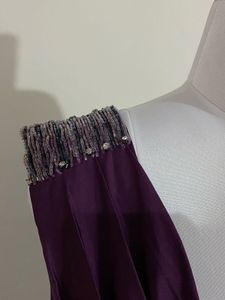 Elegant Purple Gown