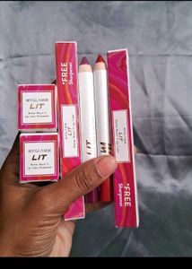 Myglamm Set Of 2 LipCrayon With Sharpner