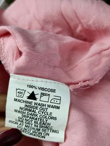 Pink Embroidered Kurta (Women's)